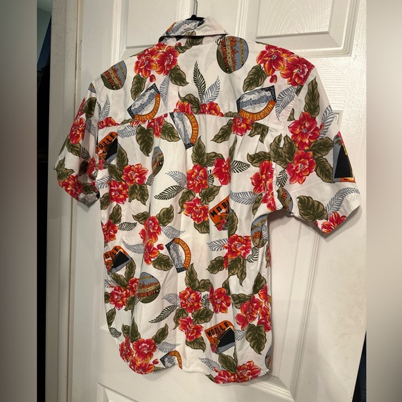 Jaspe XL ? Womens Short Sleeve Floral Button Up Floral, 1960’s Vintage - Picture 6 of 7